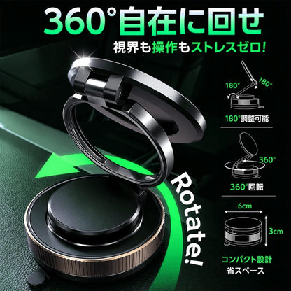 360°自在に回せて視界も操作もストレスゼロ